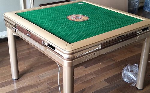 棋牌室高台高台麻将机实拍展示